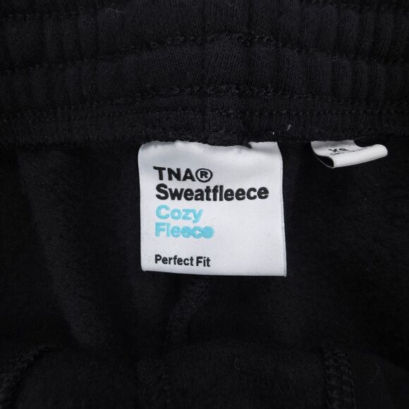 NEW TNA Cozy Sweatfleece Boyfriend Straight Sweatpants 90s Y2k Athleisure Lounge - Picture 2 of 8